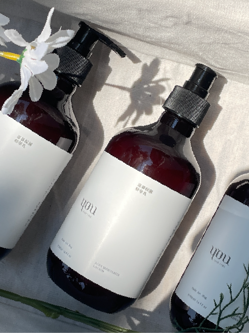 除毛專用護膚品示意圖